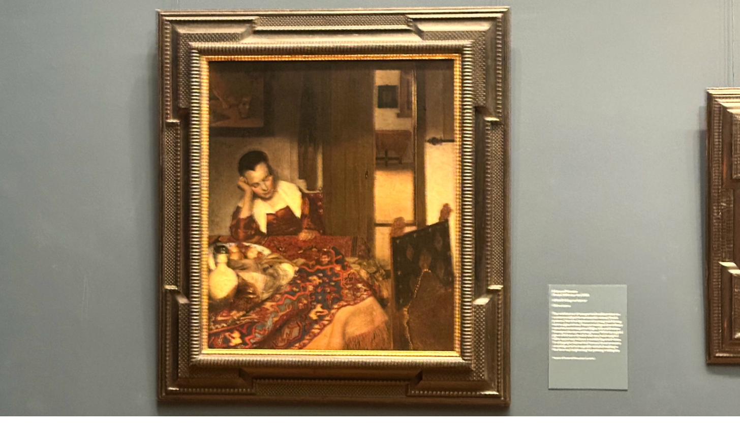 A Maid Asleep · Vermeer · c. 1656–57